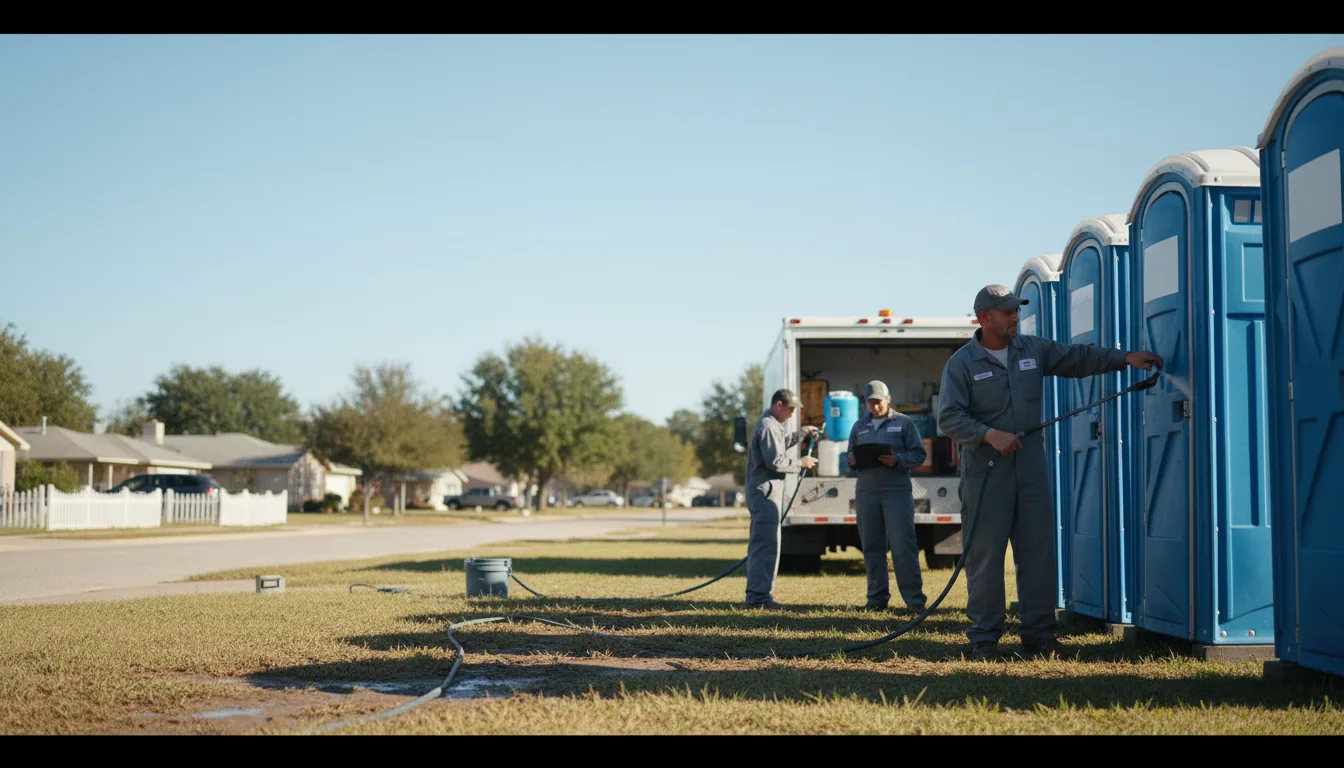 Long-Term Portable Toilet Rental in Jarrell, TX near me